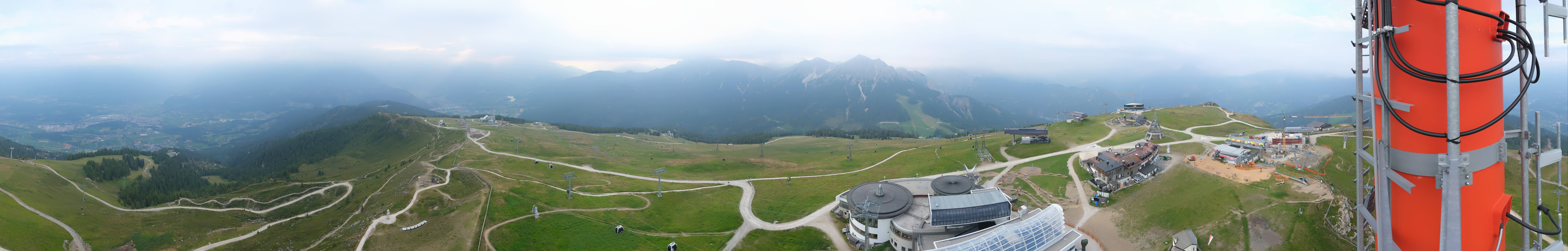 Archiv Foto Webcam Kronplatz Bruneck: Panorama