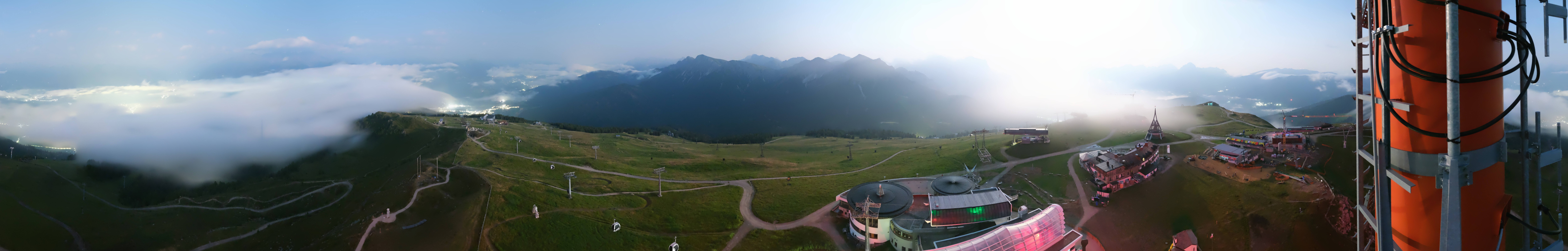 Archiv Foto Webcam Kronplatz Bruneck: Panorama
