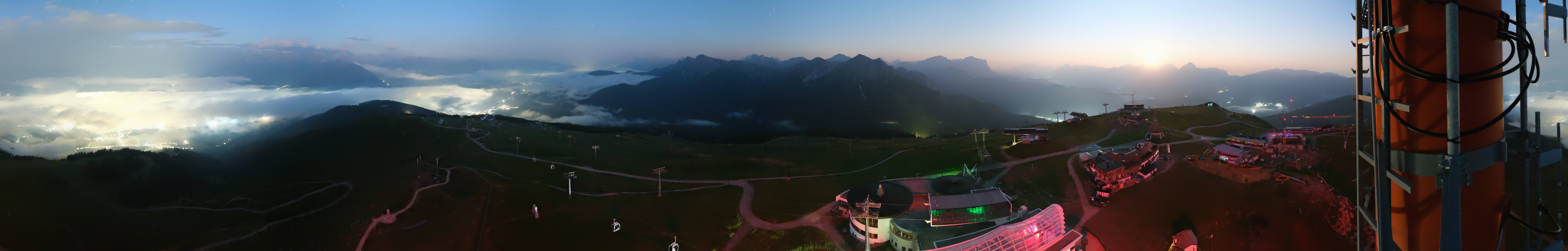 Archiv Foto Webcam Kronplatz Bruneck: Panorama