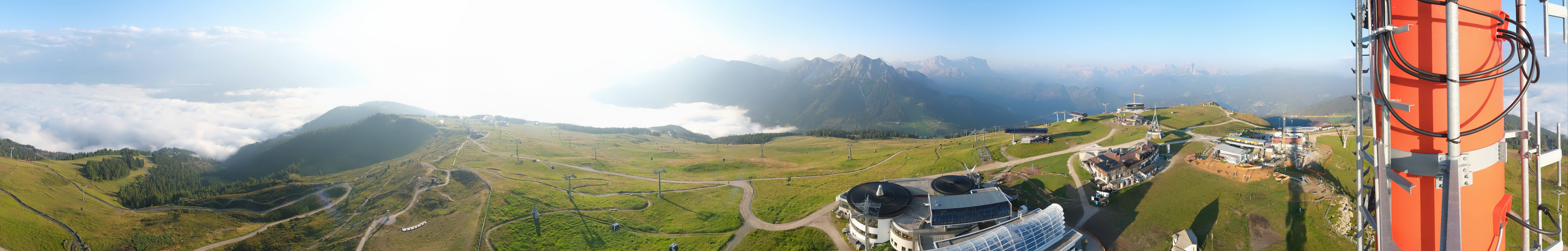 Archiv Foto Webcam Kronplatz Bruneck: Panorama