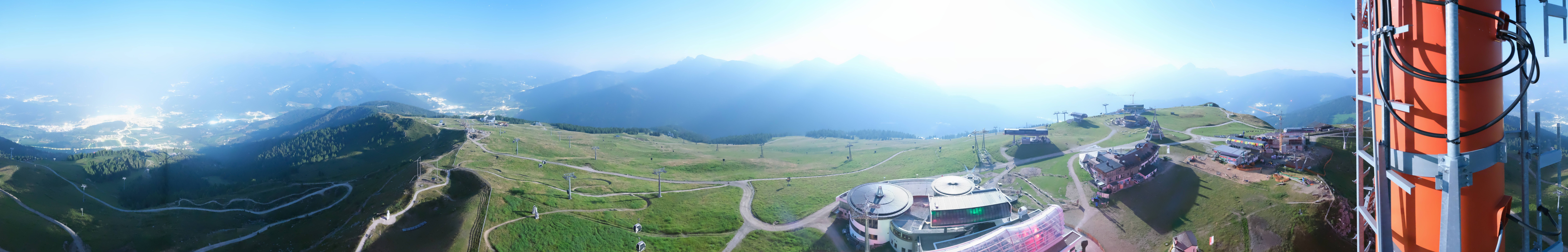 Archiv Foto Webcam Kronplatz Bruneck: Panorama
