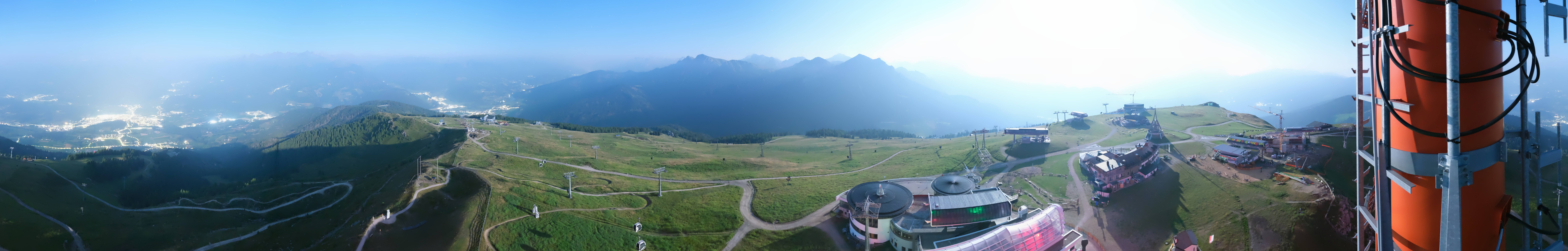 Archiv Foto Webcam Kronplatz Bruneck: Panorama