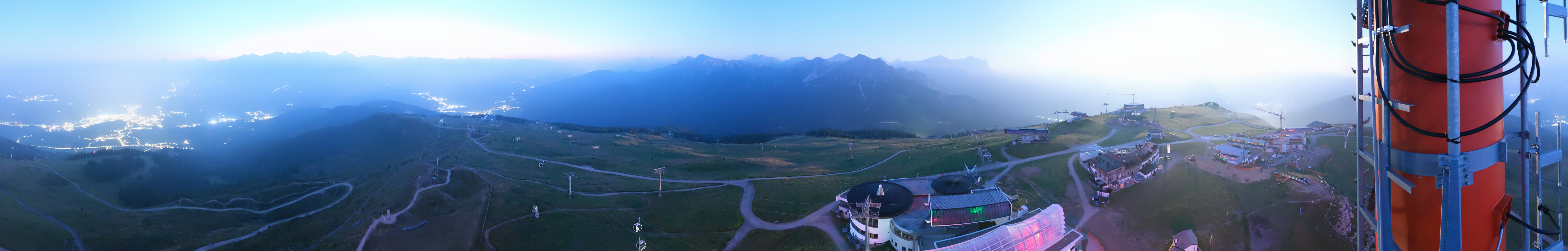 Archiv Foto Webcam Kronplatz Bruneck: Panorama