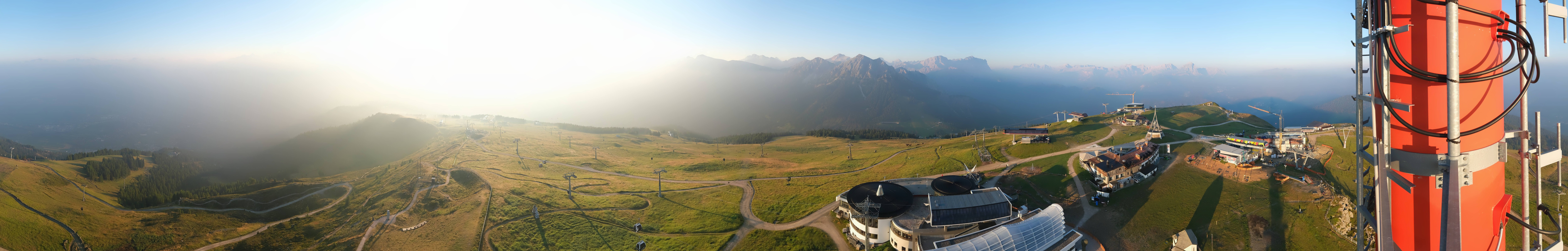 Archiv Foto Webcam Kronplatz Bruneck: Panorama
