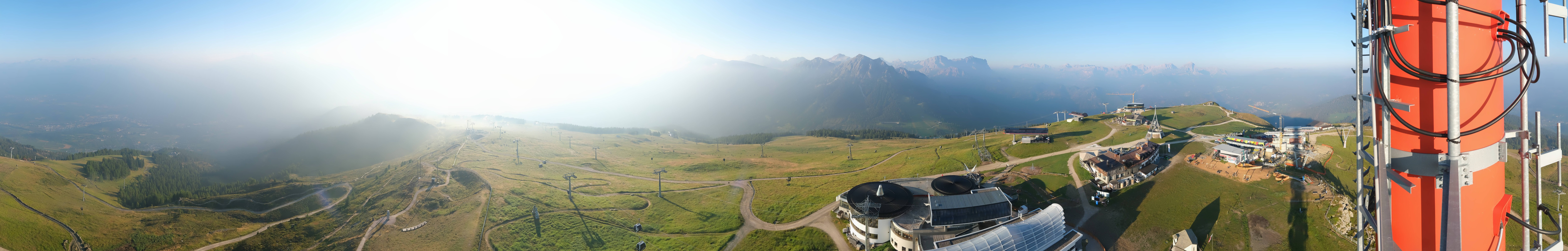 Archiv Foto Webcam Kronplatz Bruneck: Panorama