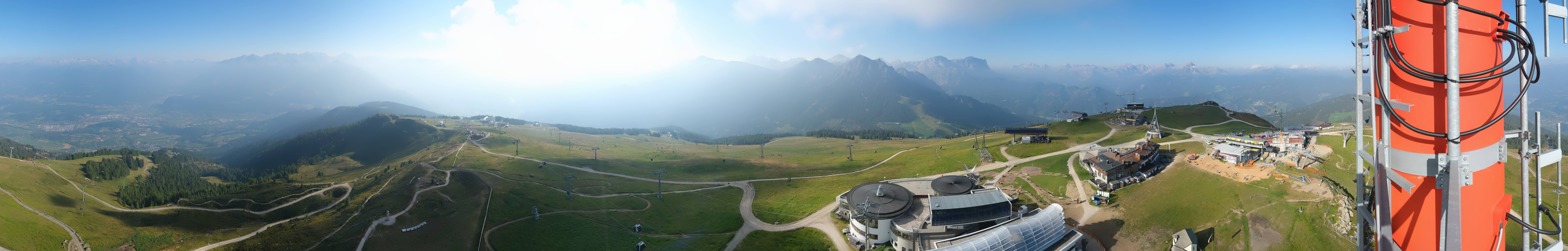 Archiv Foto Webcam Kronplatz Bruneck: Panorama