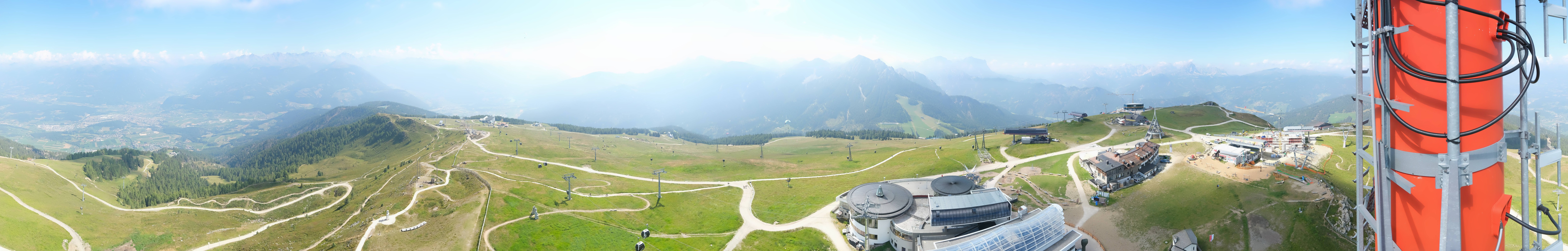 Archiv Foto Webcam Kronplatz Bruneck: Panorama