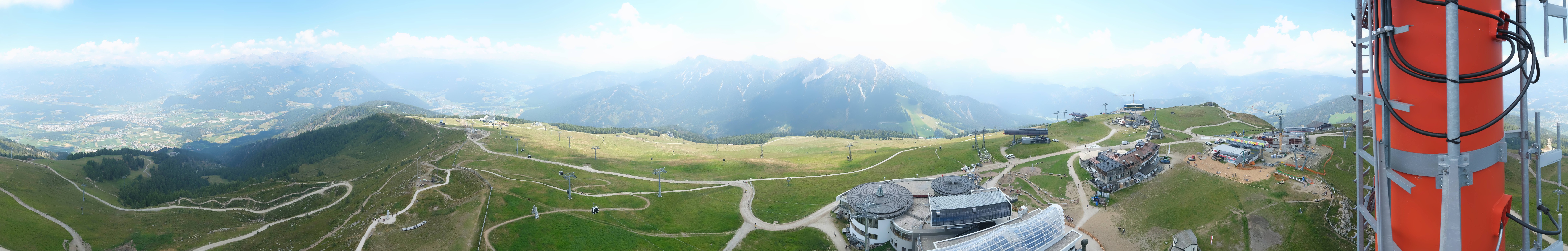 Archiv Foto Webcam Kronplatz Bruneck: Panorama