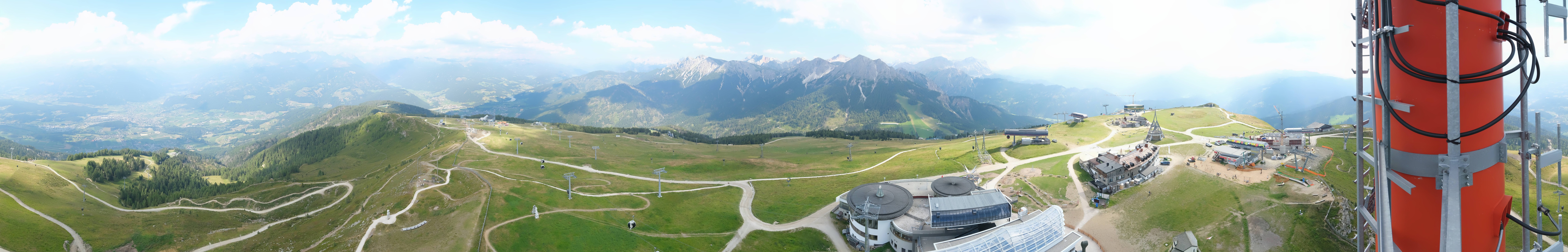 Archiv Foto Webcam Kronplatz Bruneck: Panorama