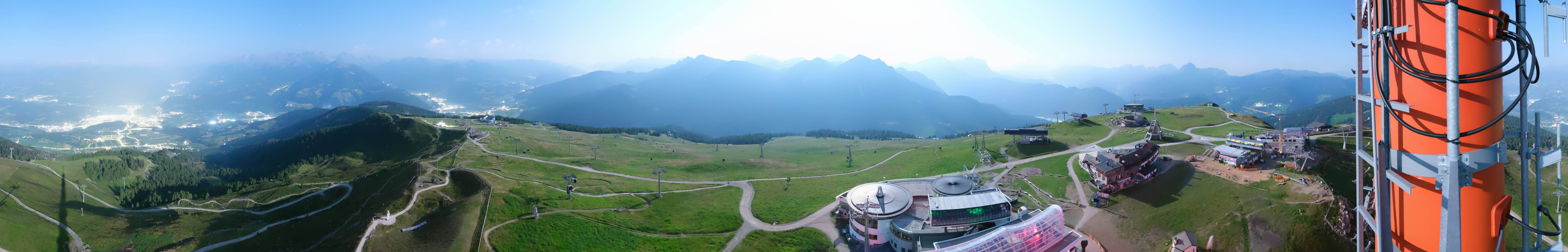 Archiv Foto Webcam Kronplatz Bruneck: Panorama