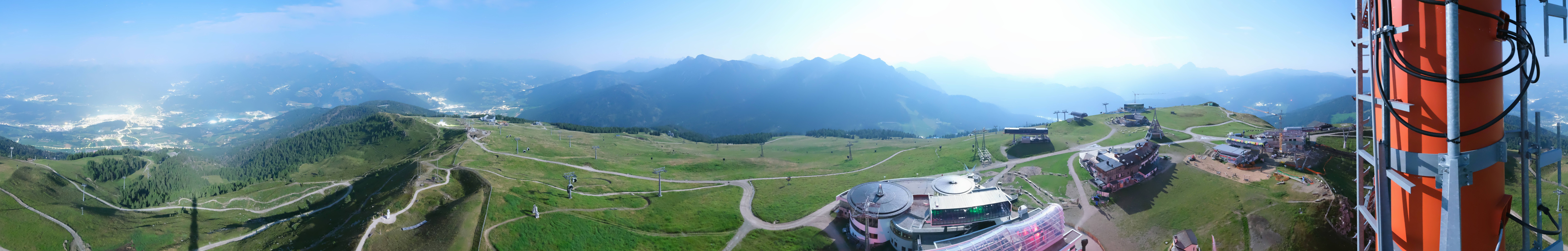 Archiv Foto Webcam Kronplatz Bruneck: Panorama