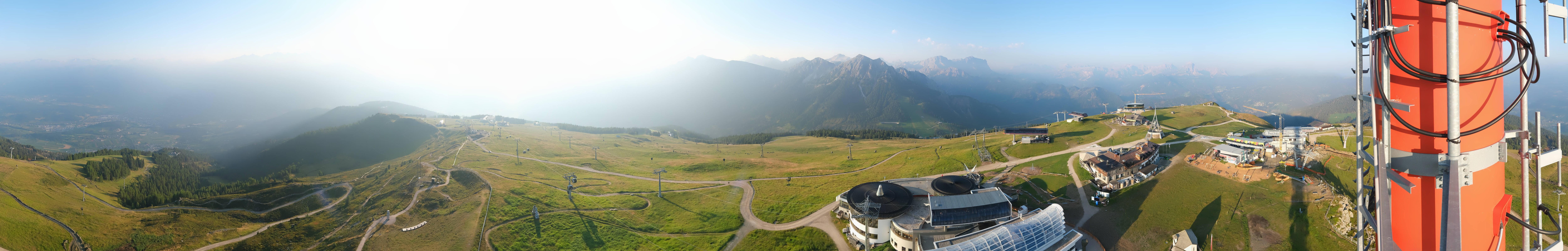 Archiv Foto Webcam Kronplatz Bruneck: Panorama