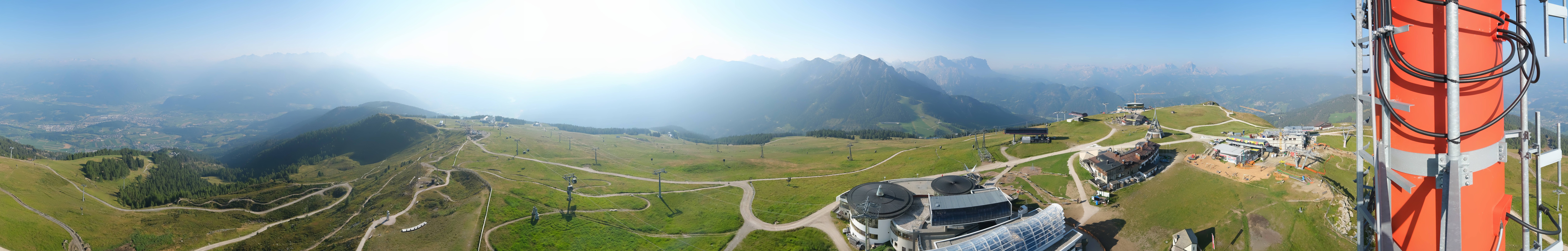 Archiv Foto Webcam Kronplatz Bruneck: Panorama