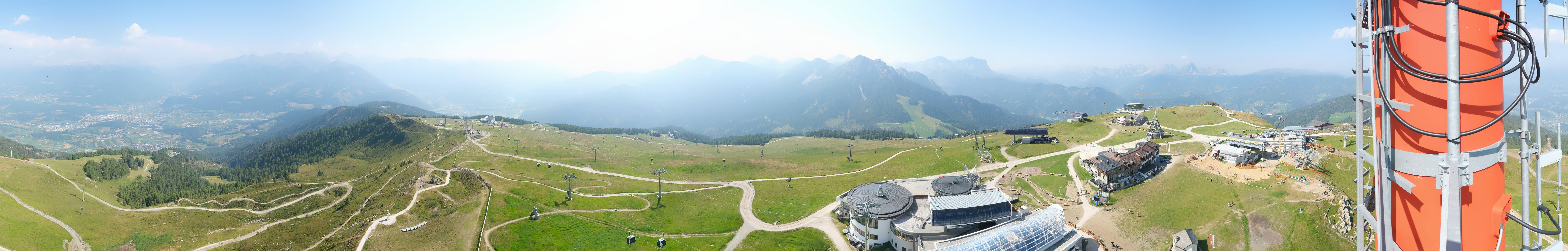 Archiv Foto Webcam Kronplatz Bruneck: Panorama