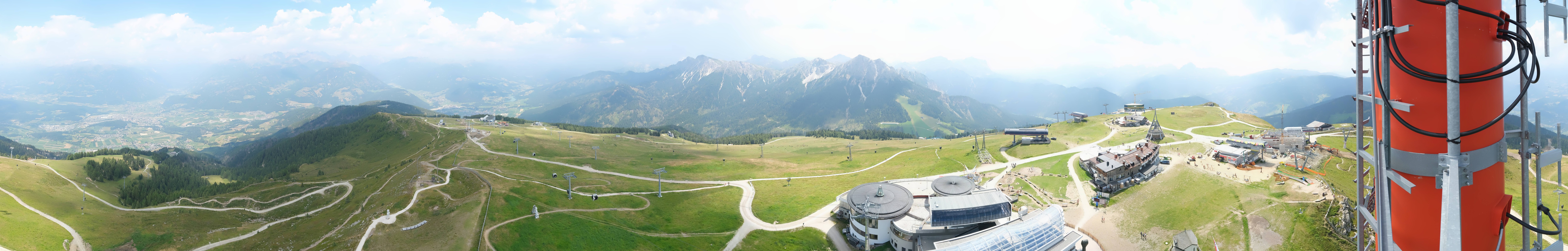 Archiv Foto Webcam Kronplatz Bruneck: Panorama