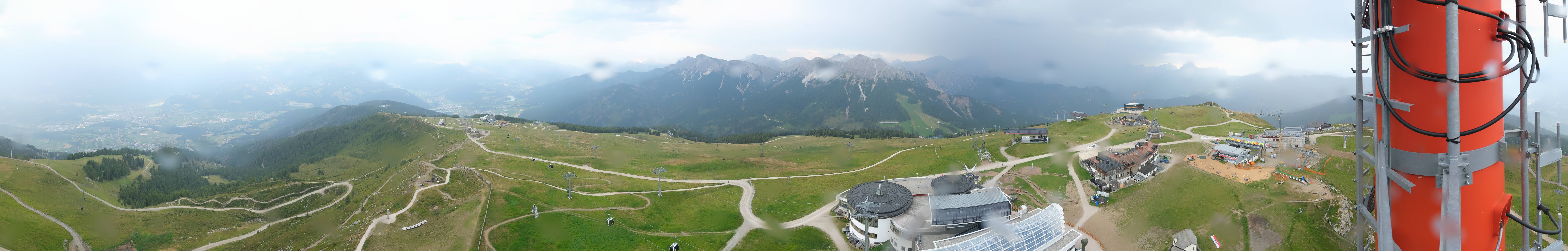 Archiv Foto Webcam Kronplatz Bruneck: Panorama