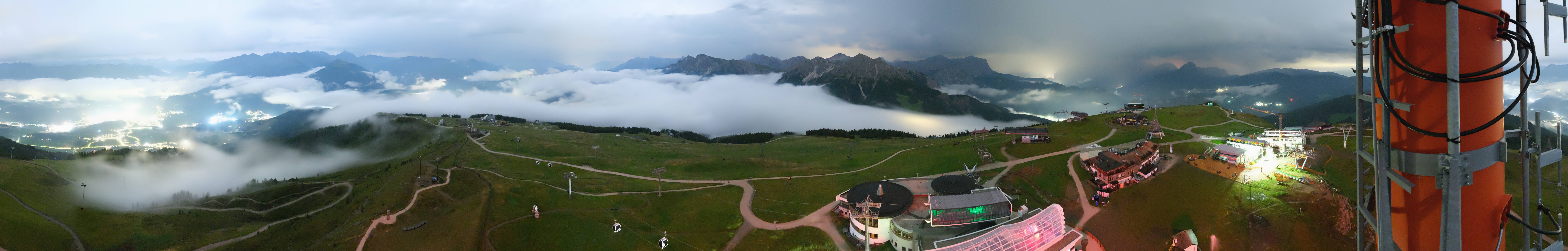 Archiv Foto Webcam Kronplatz Bruneck: Panorama