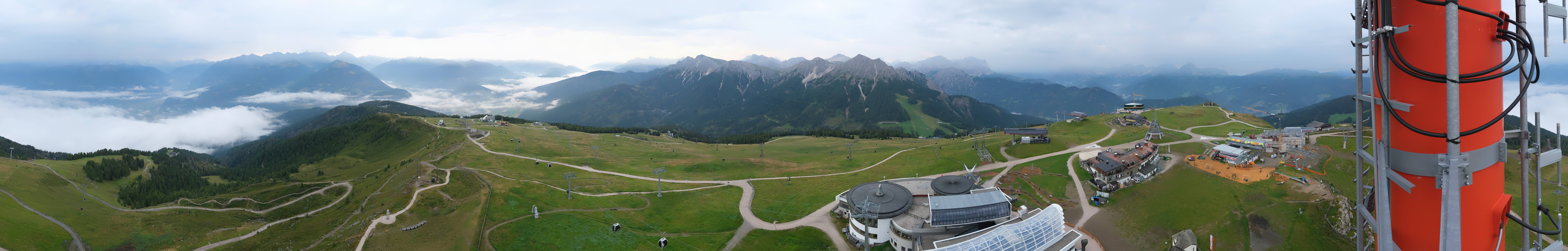 Archiv Foto Webcam Kronplatz Bruneck: Panorama
