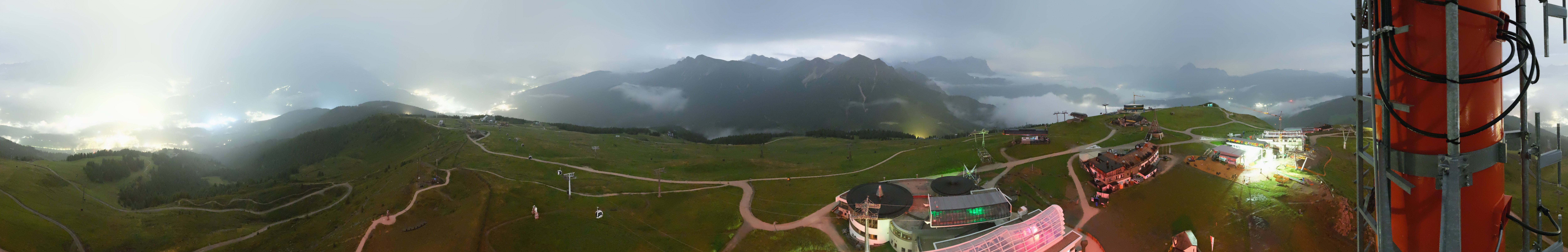 Archived image Webcam Kronplatz Bruneck: Panoramic View