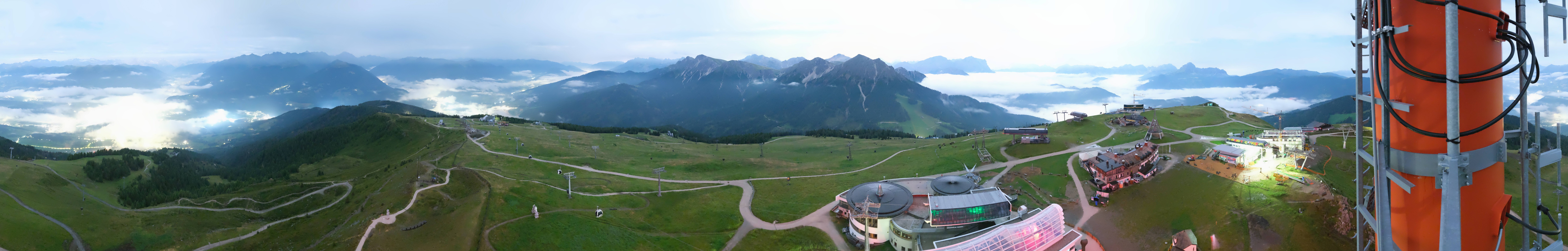 Archived image Webcam Kronplatz Bruneck: Panoramic View