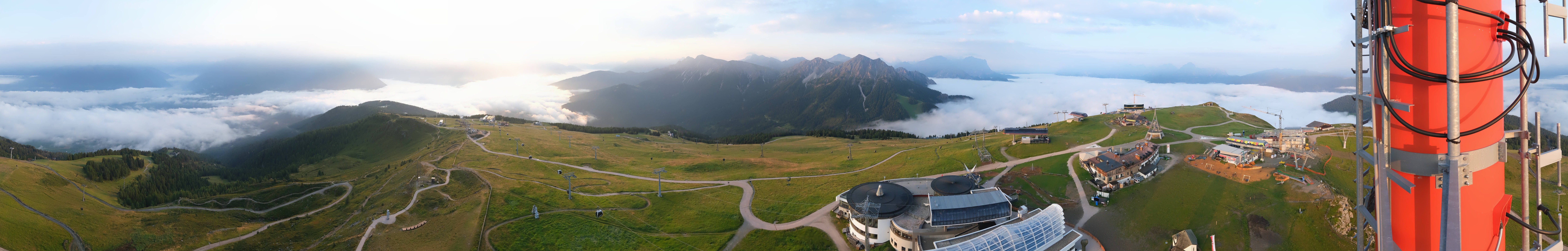 Archived image Webcam Kronplatz Bruneck: Panoramic View