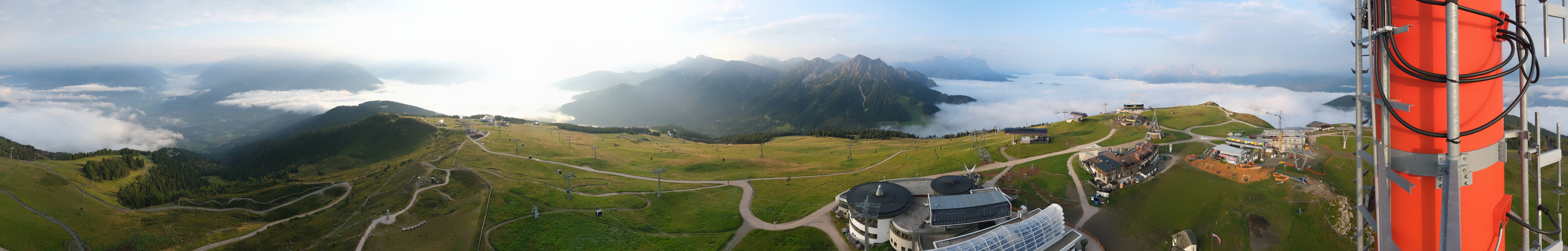 Archived image Webcam Kronplatz Bruneck: Panoramic View