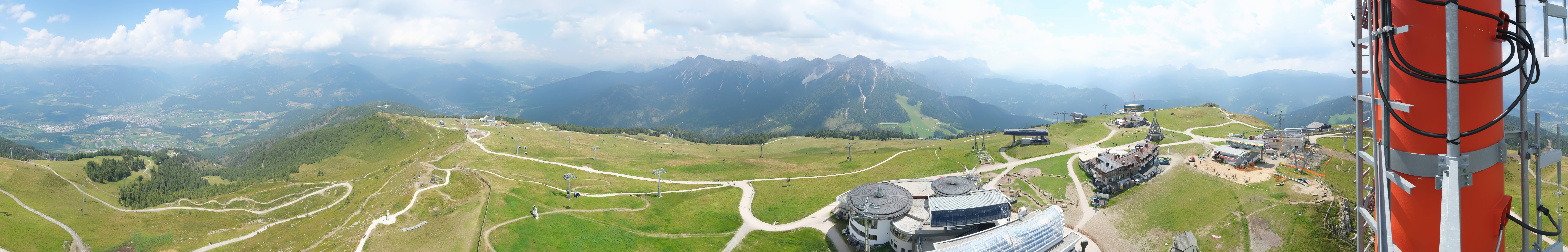 Archived image Webcam Kronplatz Bruneck: Panoramic View