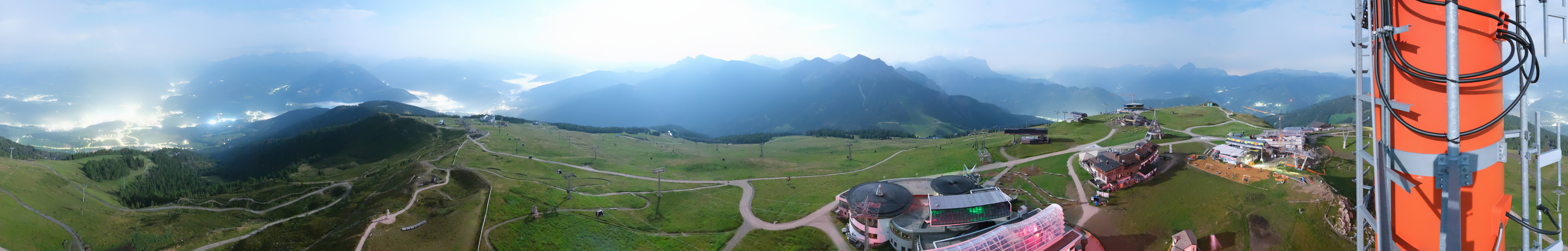 Archiv Foto Webcam Kronplatz Bruneck: Panorama