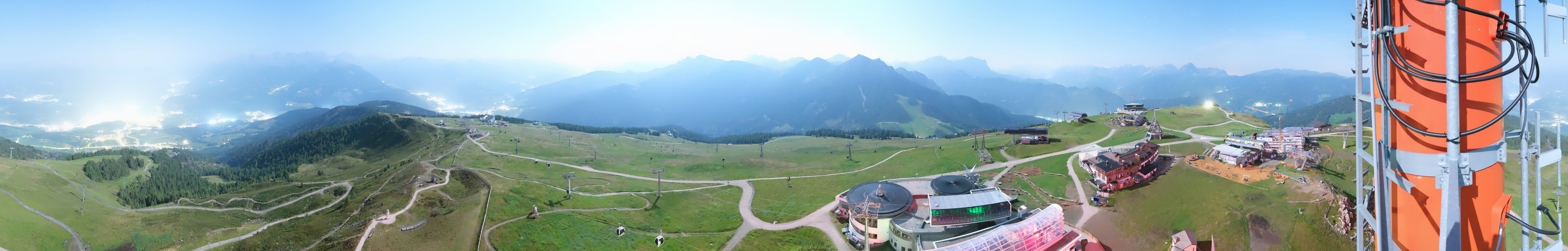 Archiv Foto Webcam Kronplatz Bruneck: Panorama