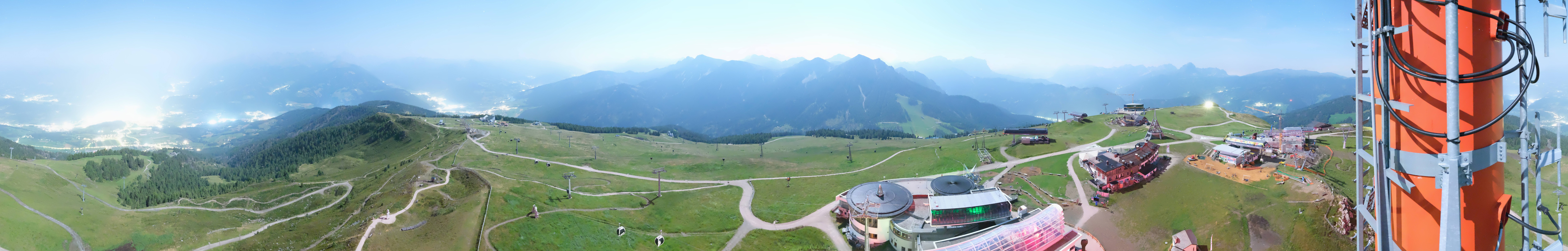 Archiv Foto Webcam Kronplatz Bruneck: Panorama
