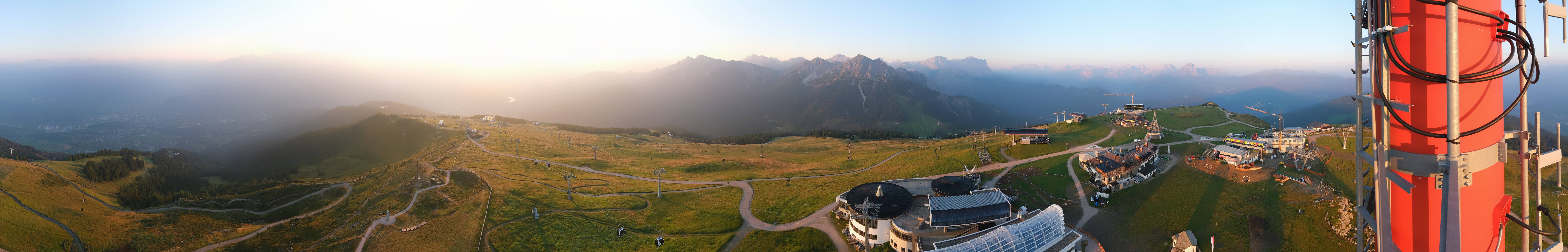 Archiv Foto Webcam Kronplatz Bruneck: Panorama