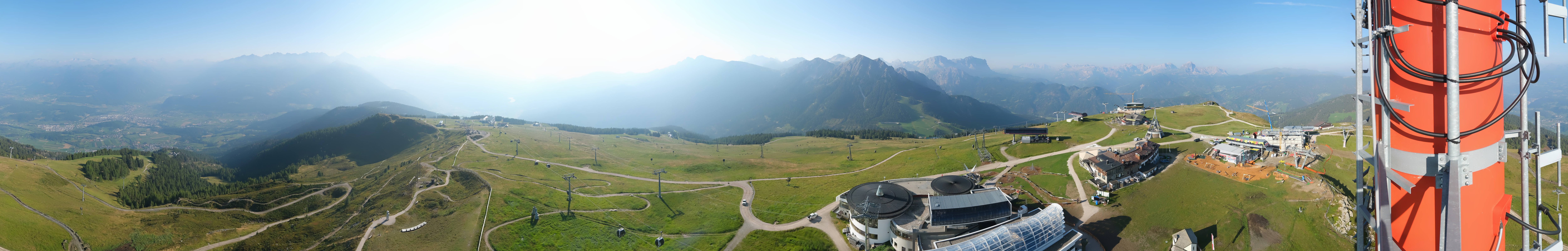 Archiv Foto Webcam Kronplatz Bruneck: Panorama