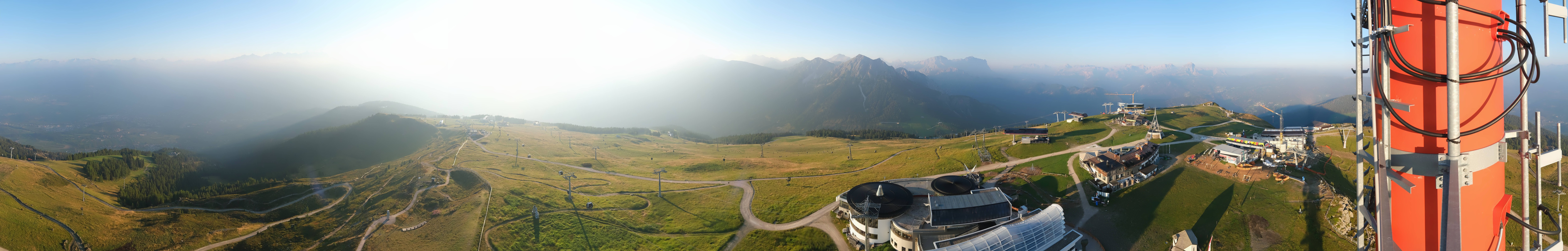 Archiv Foto Webcam Kronplatz Bruneck: Panorama