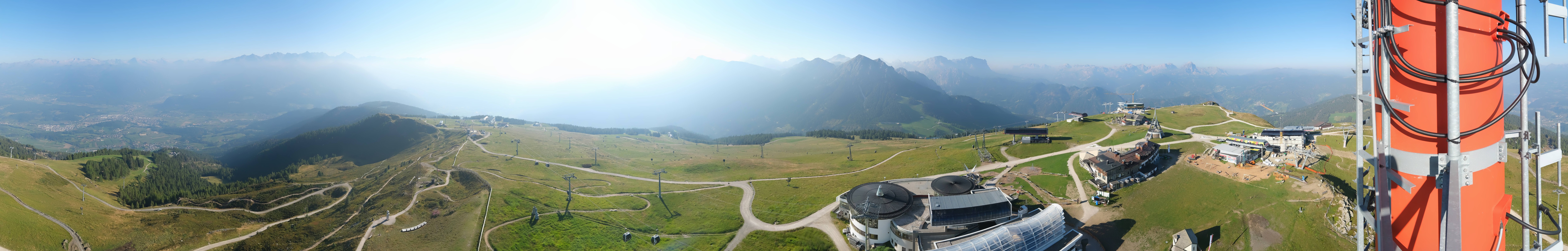 Archiv Foto Webcam Kronplatz Bruneck: Panorama