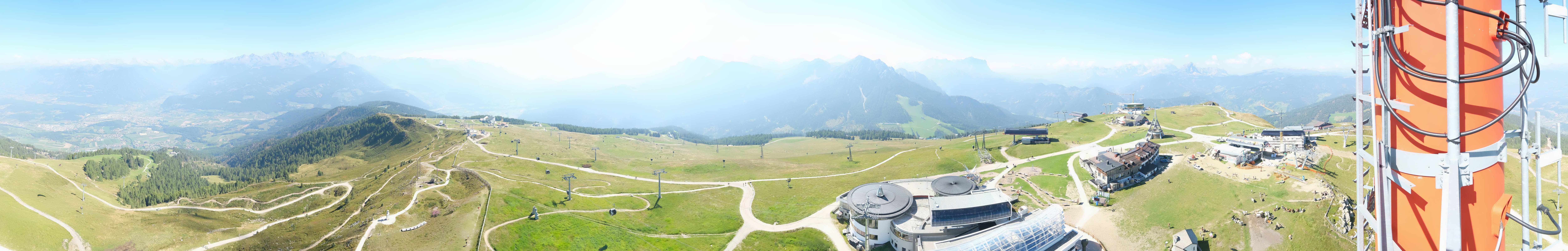 Archiv Foto Webcam Kronplatz Bruneck: Panorama