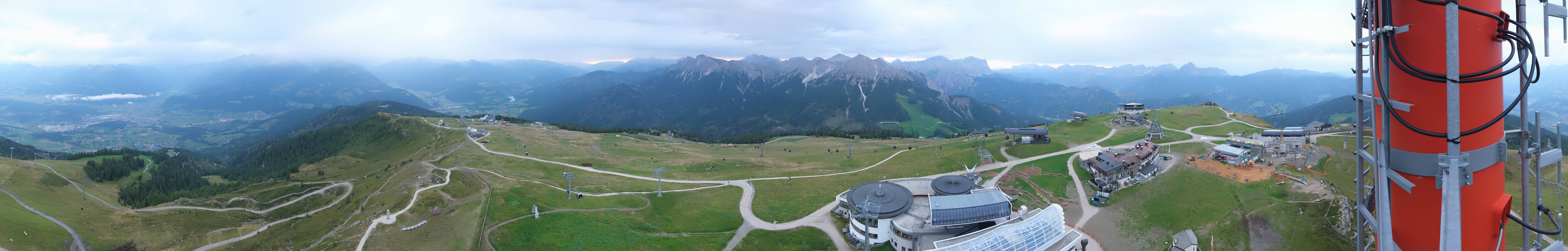 Archiv Foto Webcam Kronplatz Bruneck: Panorama