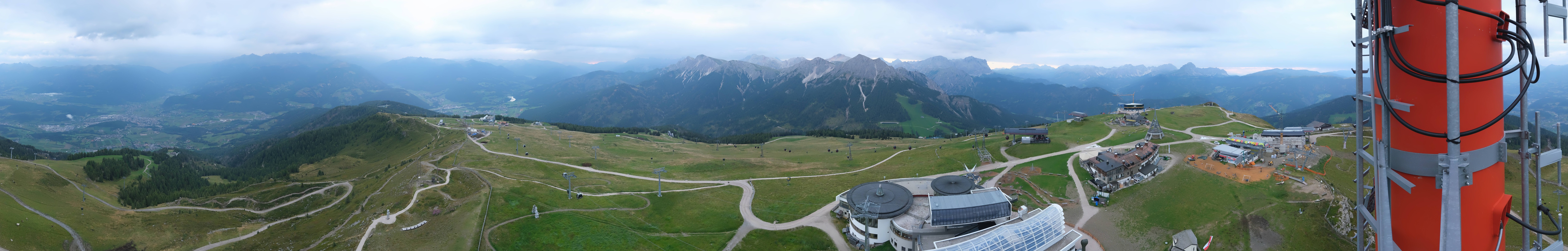 Archiv Foto Webcam Kronplatz Bruneck: Panorama