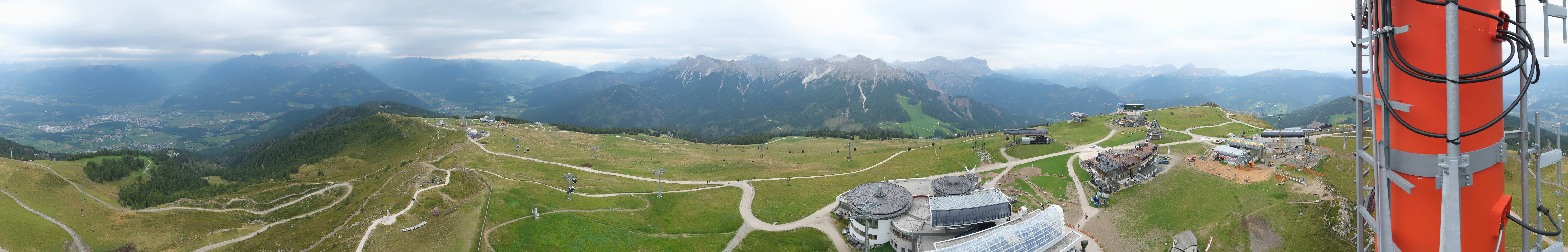 Archiv Foto Webcam Kronplatz Bruneck: Panorama