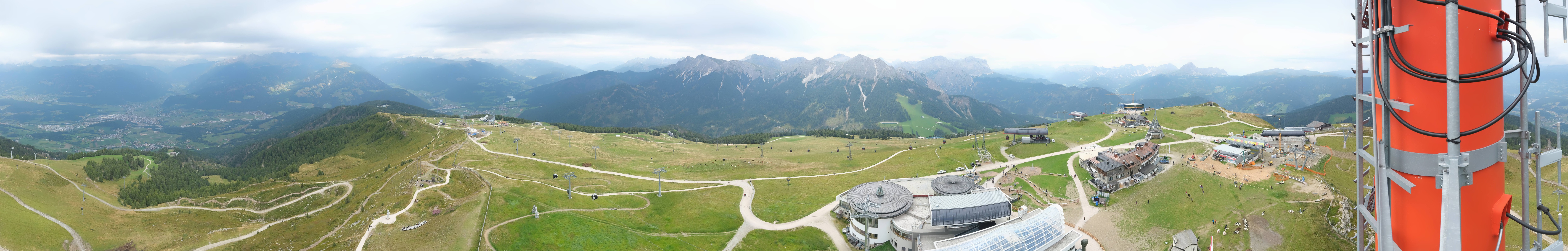 Archiv Foto Webcam Kronplatz Bruneck: Panorama