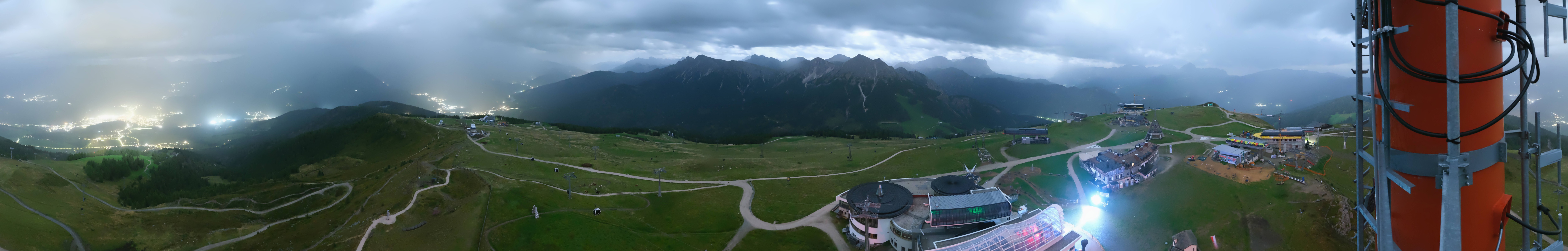 Archiv Foto Webcam Kronplatz Bruneck: Panorama