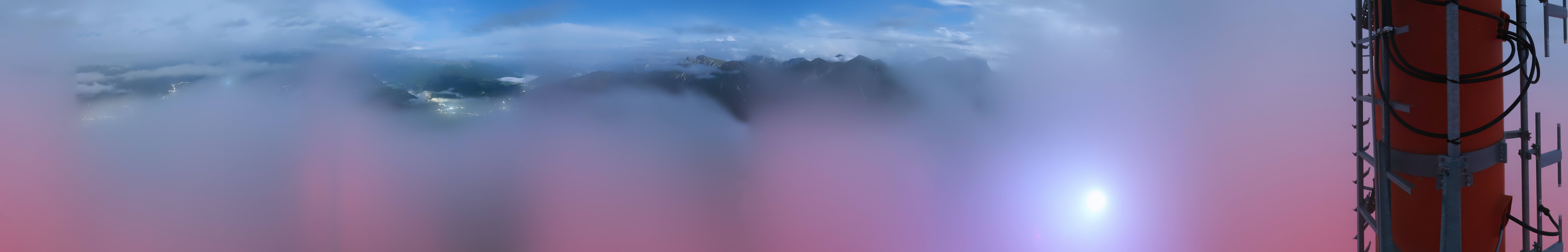 Archiv Foto Webcam Kronplatz Bruneck: Panorama