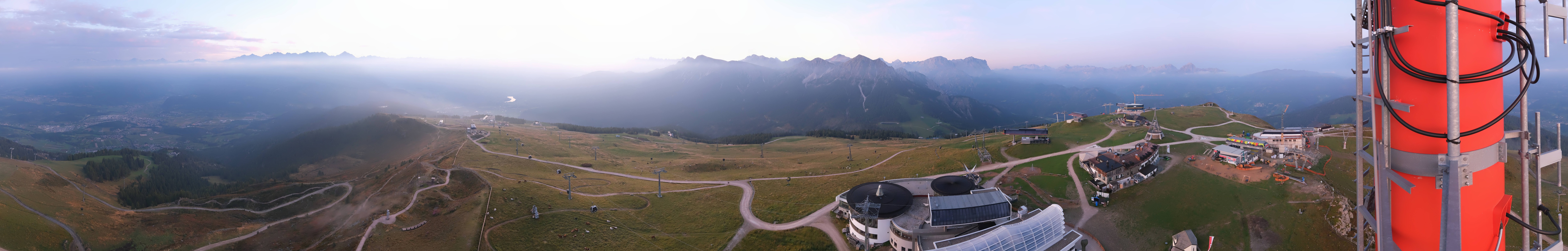 Archiv Foto Webcam Kronplatz Bruneck: Panorama