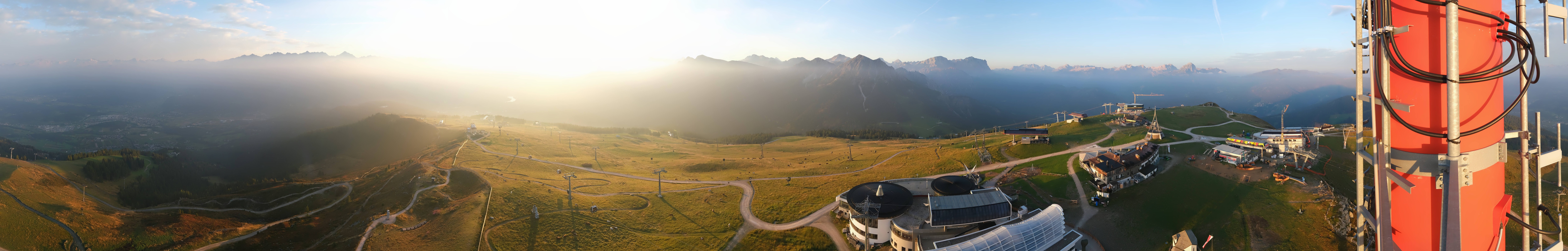 Archiv Foto Webcam Kronplatz Bruneck: Panorama