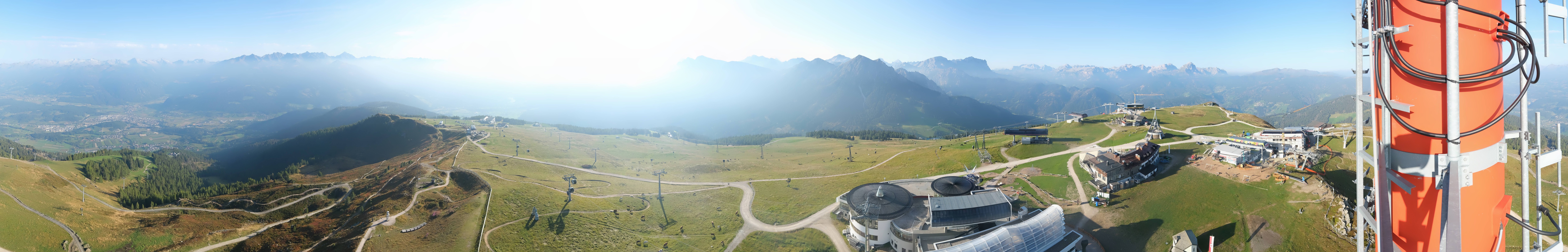 Archiv Foto Webcam Kronplatz Bruneck: Panorama