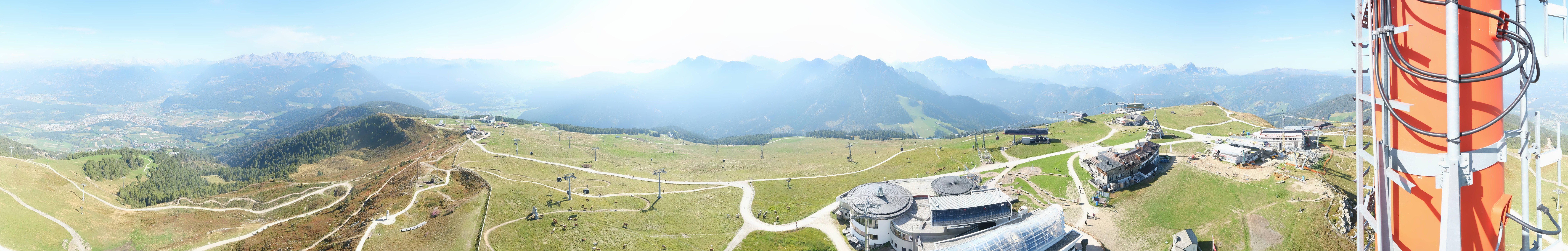 Archiv Foto Webcam Kronplatz Bruneck: Panorama