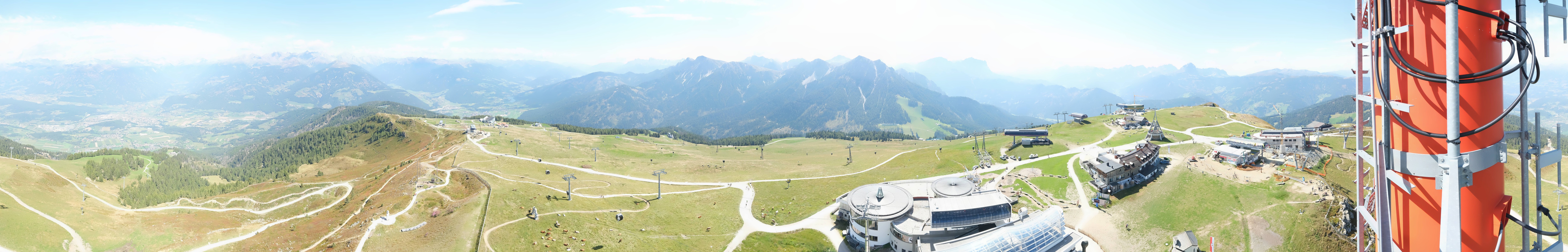 Archiv Foto Webcam Kronplatz Bruneck: Panorama