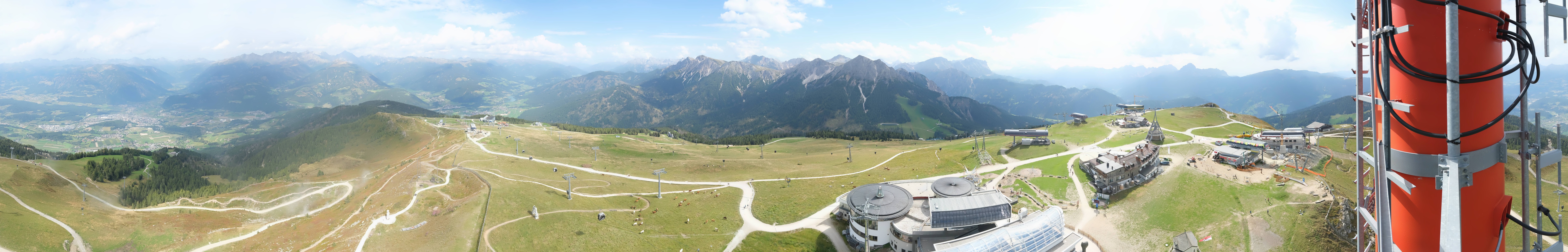 Archiv Foto Webcam Kronplatz Bruneck: Panorama