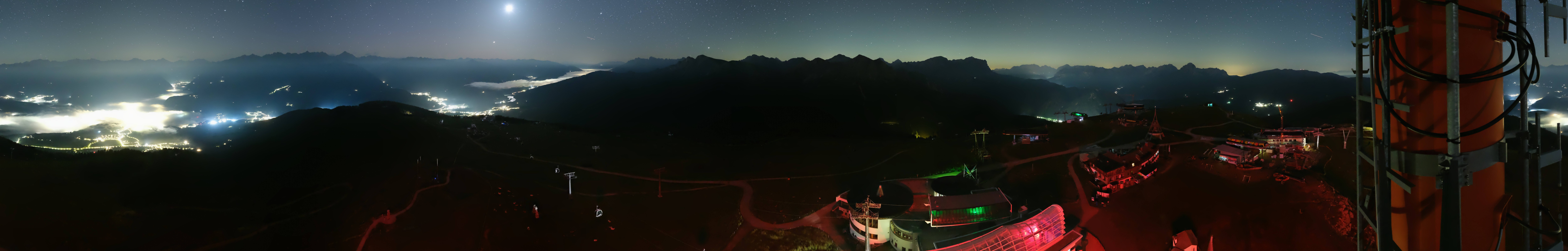 Archived image Webcam Kronplatz Bruneck: Panoramic View