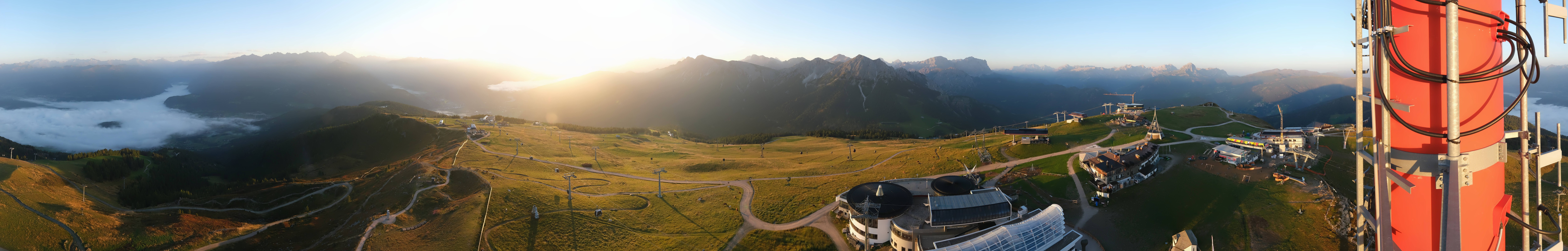 Archived image Webcam Kronplatz Bruneck: Panoramic View