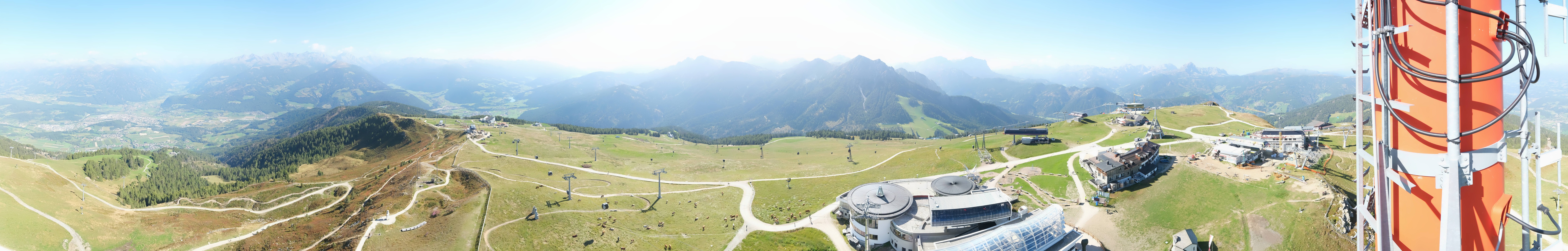 Archived image Webcam Kronplatz Bruneck: Panoramic View
